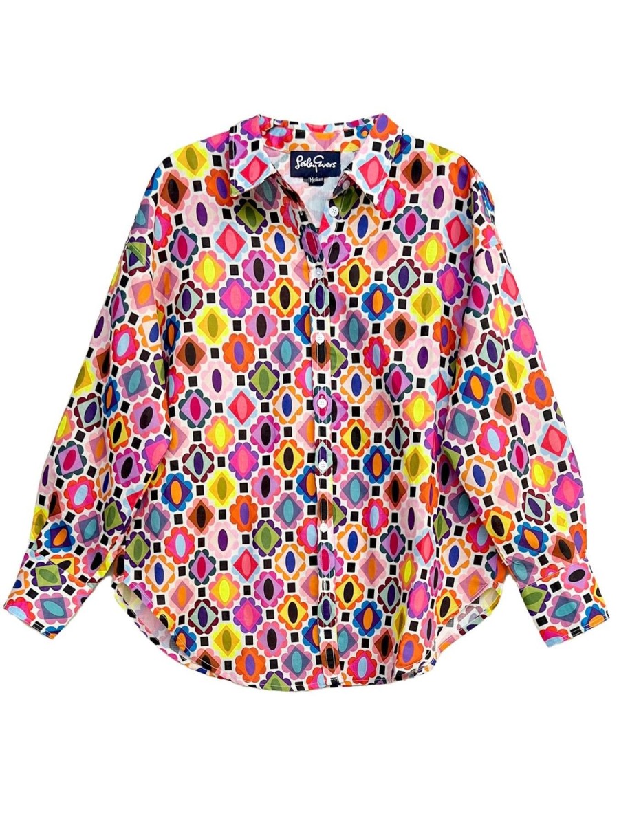 Clearance Lesley Evers Dawn Shirt Gems