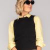 New Lesley Evers Eve Top Black