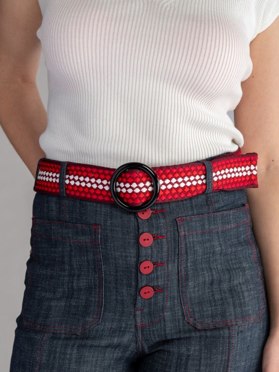 New Lesley Evers Bella Slip Cinch Belt