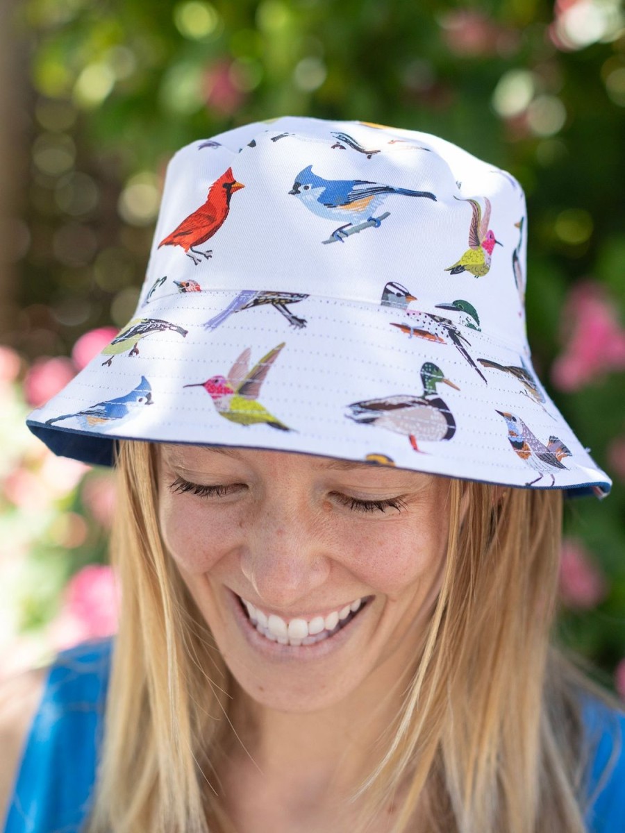 Wholesale Lesley Evers Berta Bucket Hat Birds