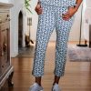 Wholesale Lesley Evers Audrey Pant Loop Tile Light Blue