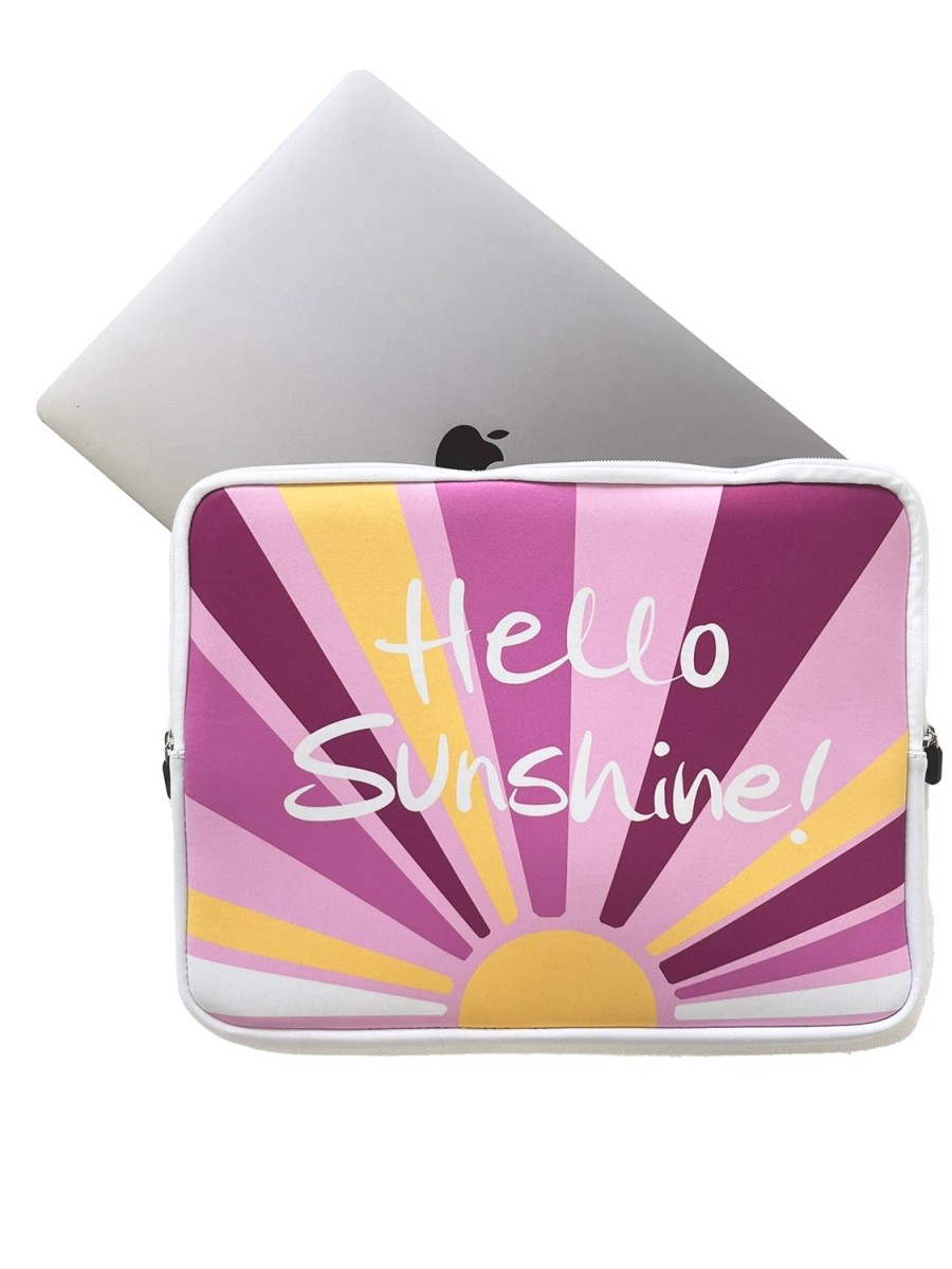 Wholesale Lesley Evers 14"-16" Laptop Case Hello Sunshine