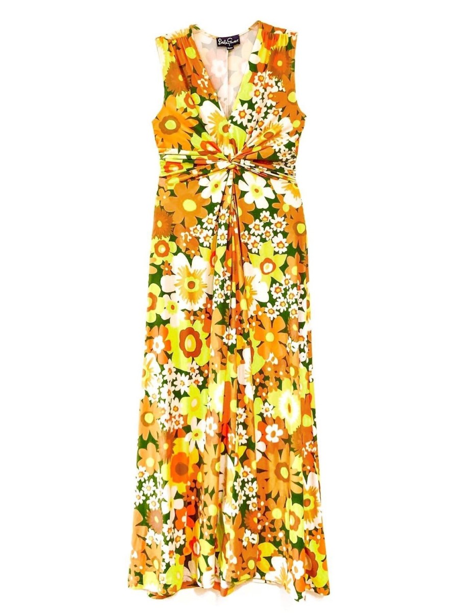 Clearance Lesley Evers Sienna Flower Power Yellow