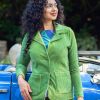 Online Lesley Evers Blair Blazer Leaf Green