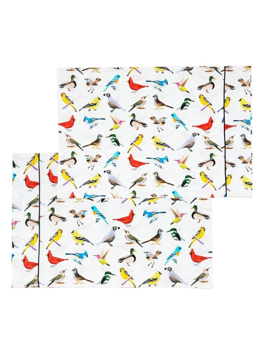 Clearance Lesley Evers Pillowcase Set Birds