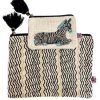 Best Lesley Evers Zebra Sparkle Pouch Set