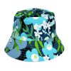 New Lesley Evers Berta Bucket Hat Garden Oasis Blue