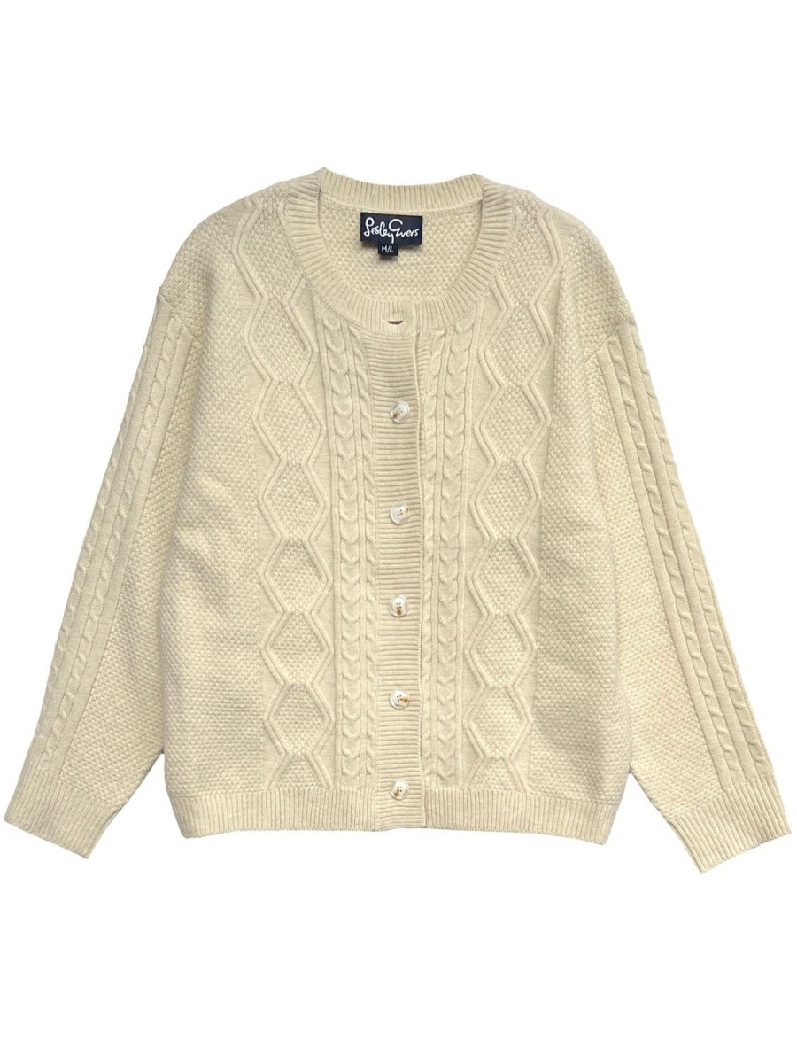 Hot Lesley Evers Emma Cardigan Sand