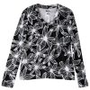 Best Lesley Evers Justine Tee Flower Lines Black