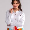 Best Lesley Evers Lea Cardigan White