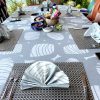 Wholesale Lesley Evers Linen Tablecloth Grey Woodpile