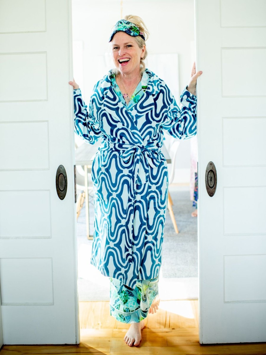 Online Lesley Evers Tiffany Robe Waterloo Teal