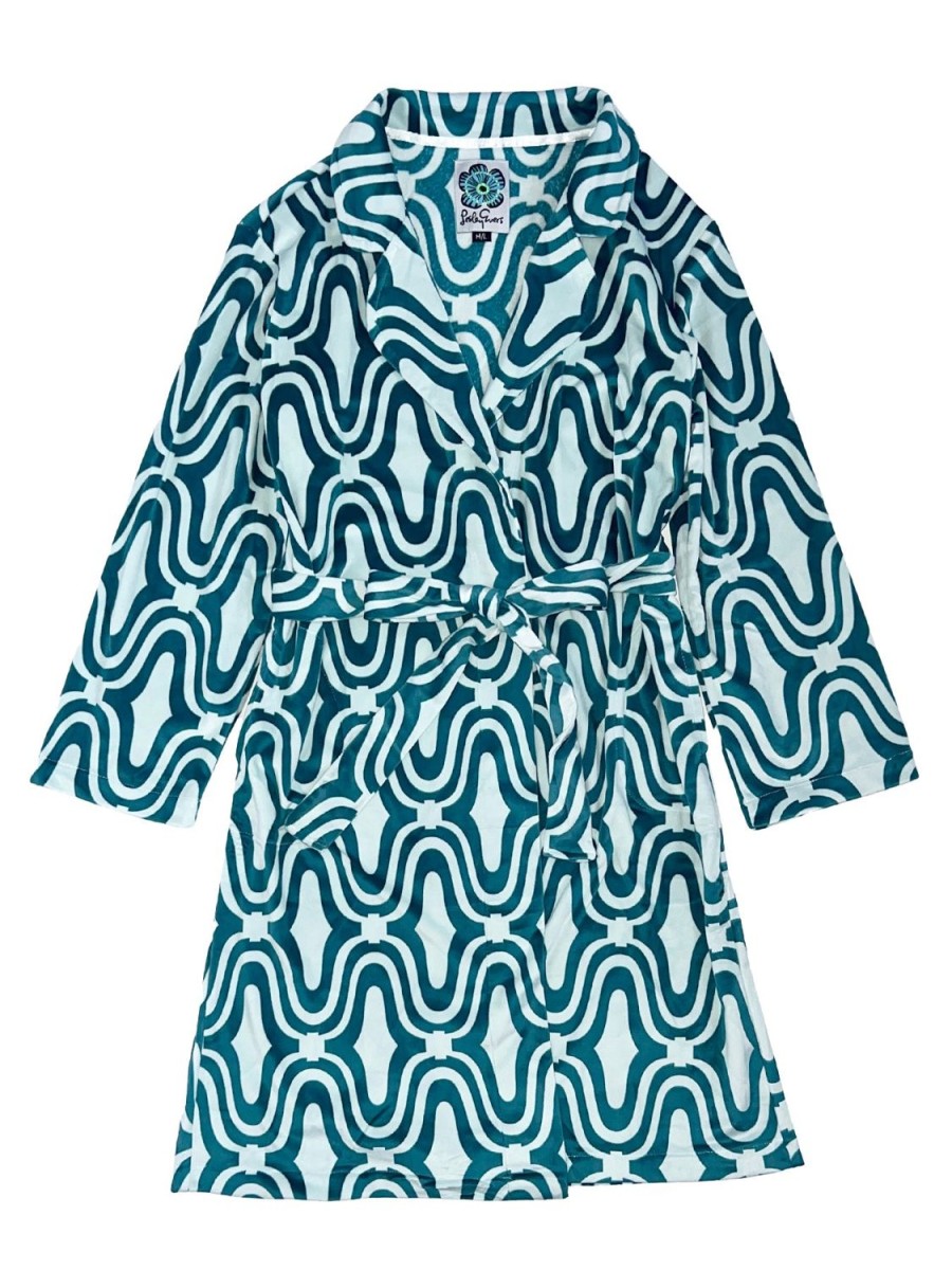 Online Lesley Evers Tiffany Robe Waterloo Teal