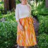 Online Lesley Evers Lola Wrap Skirt Seagrass Yellow