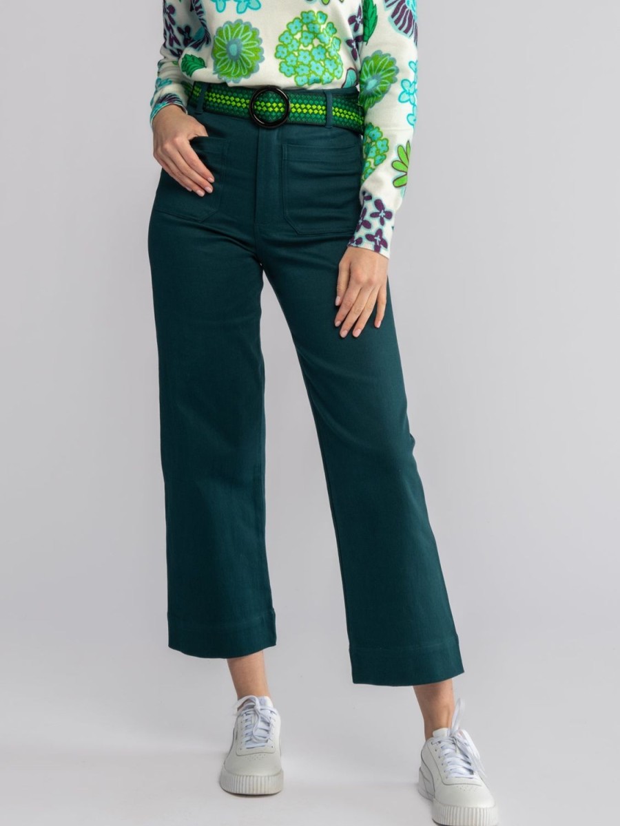 Online Lesley Evers Parker Pant Deep Teal