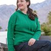 Online Lesley Evers Sofia Sweater Green