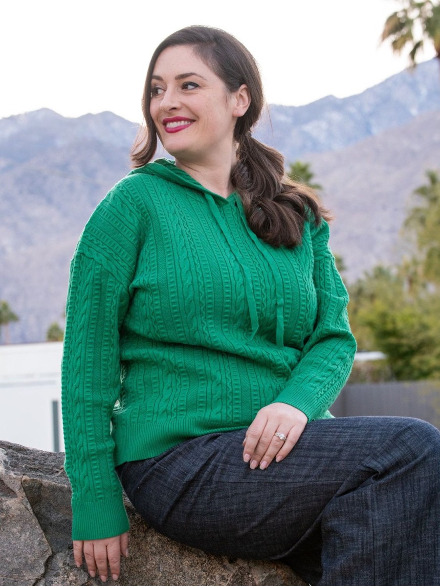 Online Lesley Evers Sofia Sweater Green