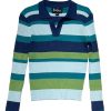 Best Lesley Evers Taylor Knit Top Blue Stripe