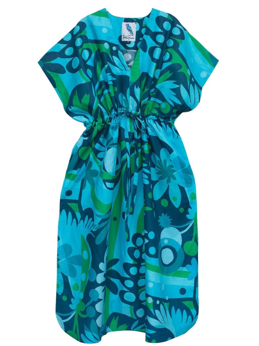 Hot Lesley Evers Tegan Caftan Kalamazoo Aqua