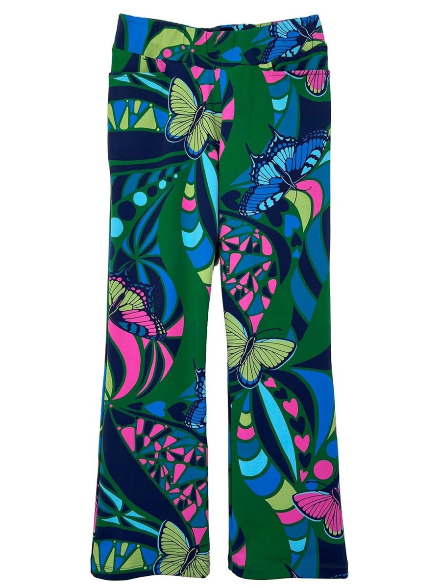 Wholesale Lesley Evers Audrey Pant Serendipity Green And Navy