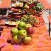 Wholesale Lesley Evers Tablecloth Chicka Boom Orange