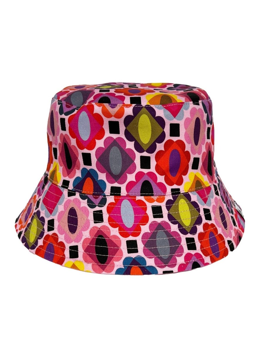 Best Lesley Evers Berta Bucket Hat Gems Pink