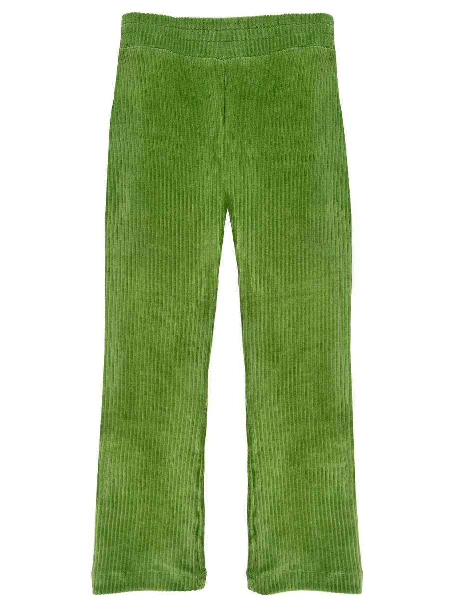 Wholesale Lesley Evers Angie Pant Leaf Green Corduroy