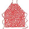 New Lesley Evers Rennie Apron Red Fern