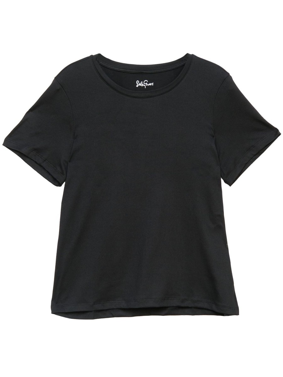 Online Lesley Evers Suzi Tee Black