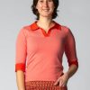 Best Lesley Evers Gaelle Knit Top Pink