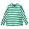 Online Lesley Evers Jeanette Tee Green & White Stripe