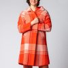 Wholesale Lesley Evers Natalie Coat Strawberry Pink Plaid