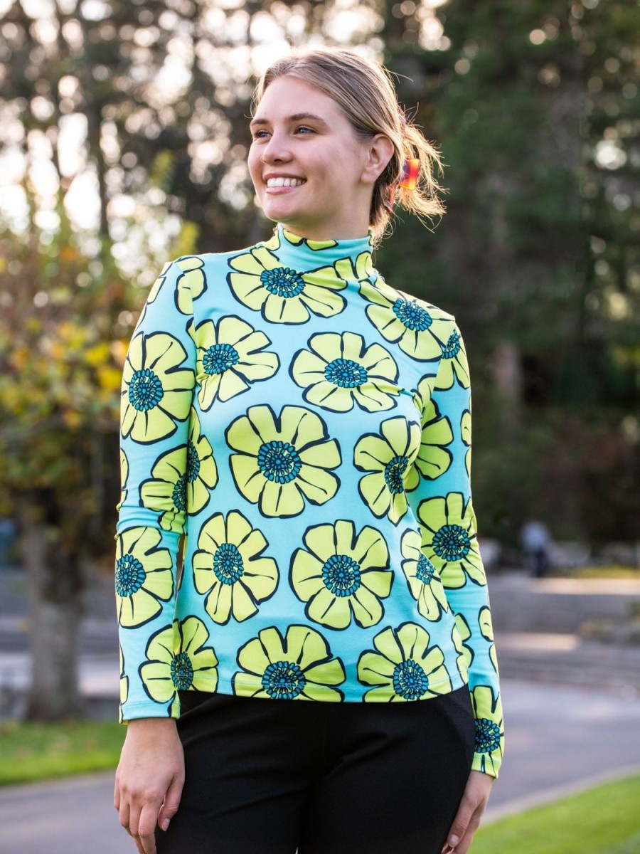 Clearance Lesley Evers Ida Tee Blooms Yellow