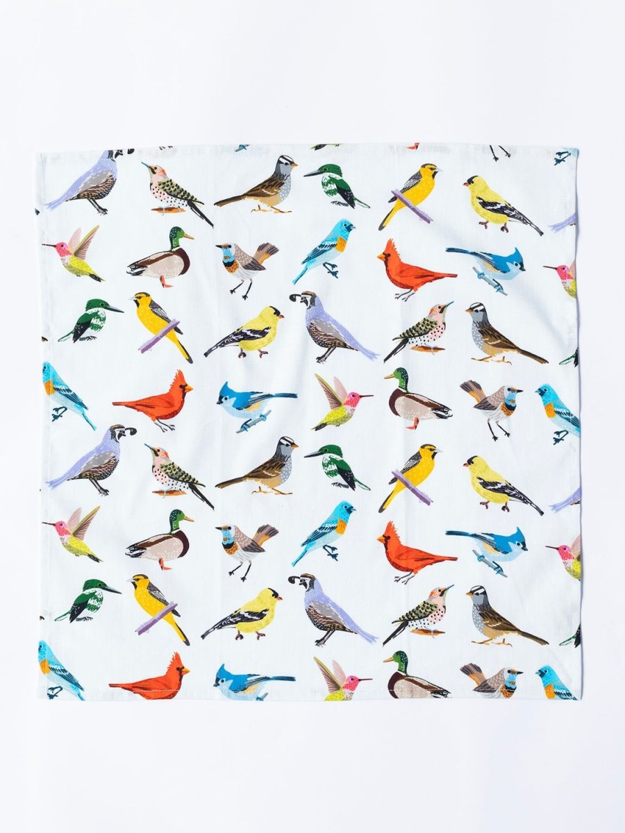 Hot Lesley Evers Napkins Set Of 4 Birds