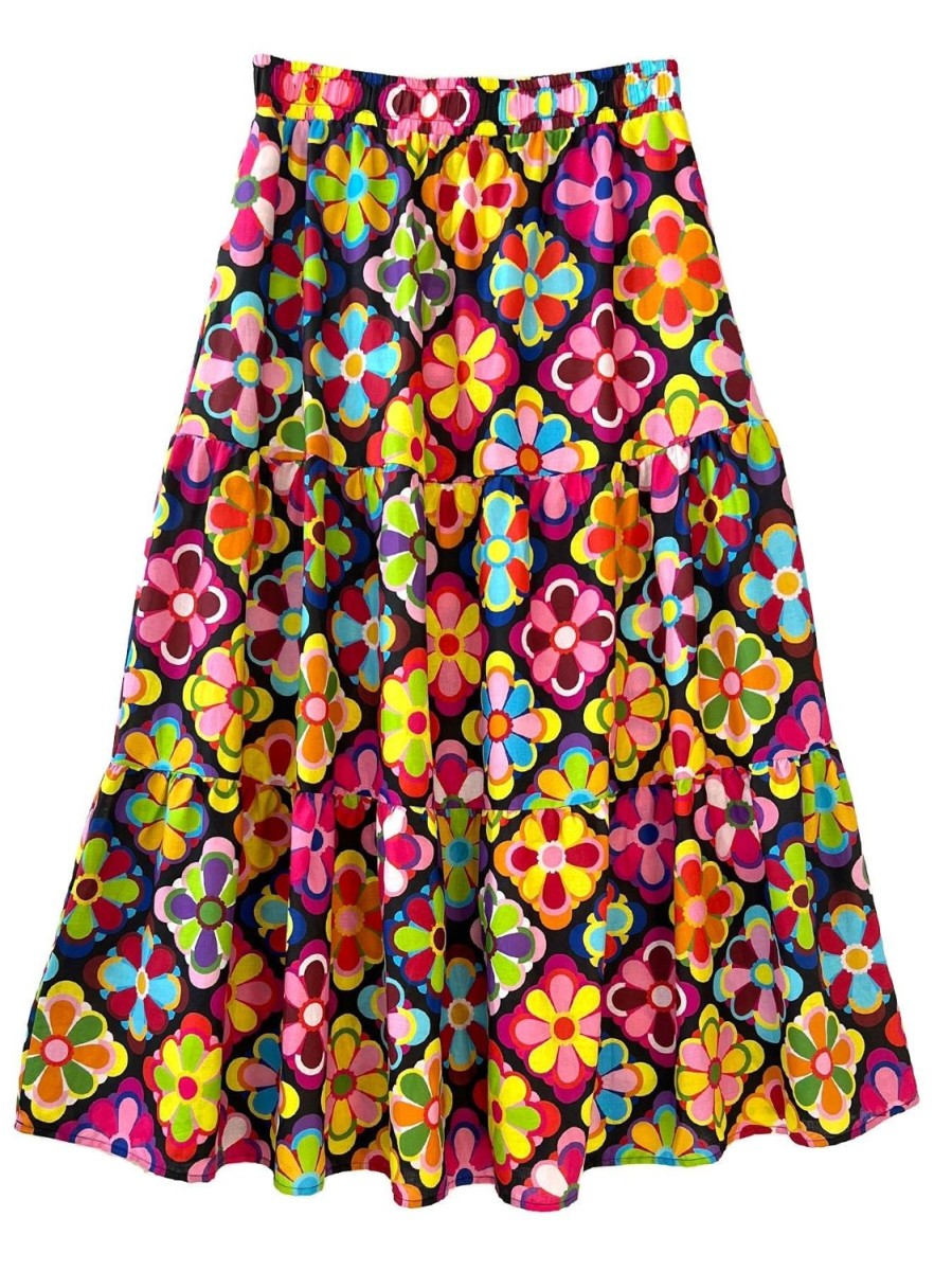 Best Lesley Evers Claudia Maxi Skirt Jubilee Multi