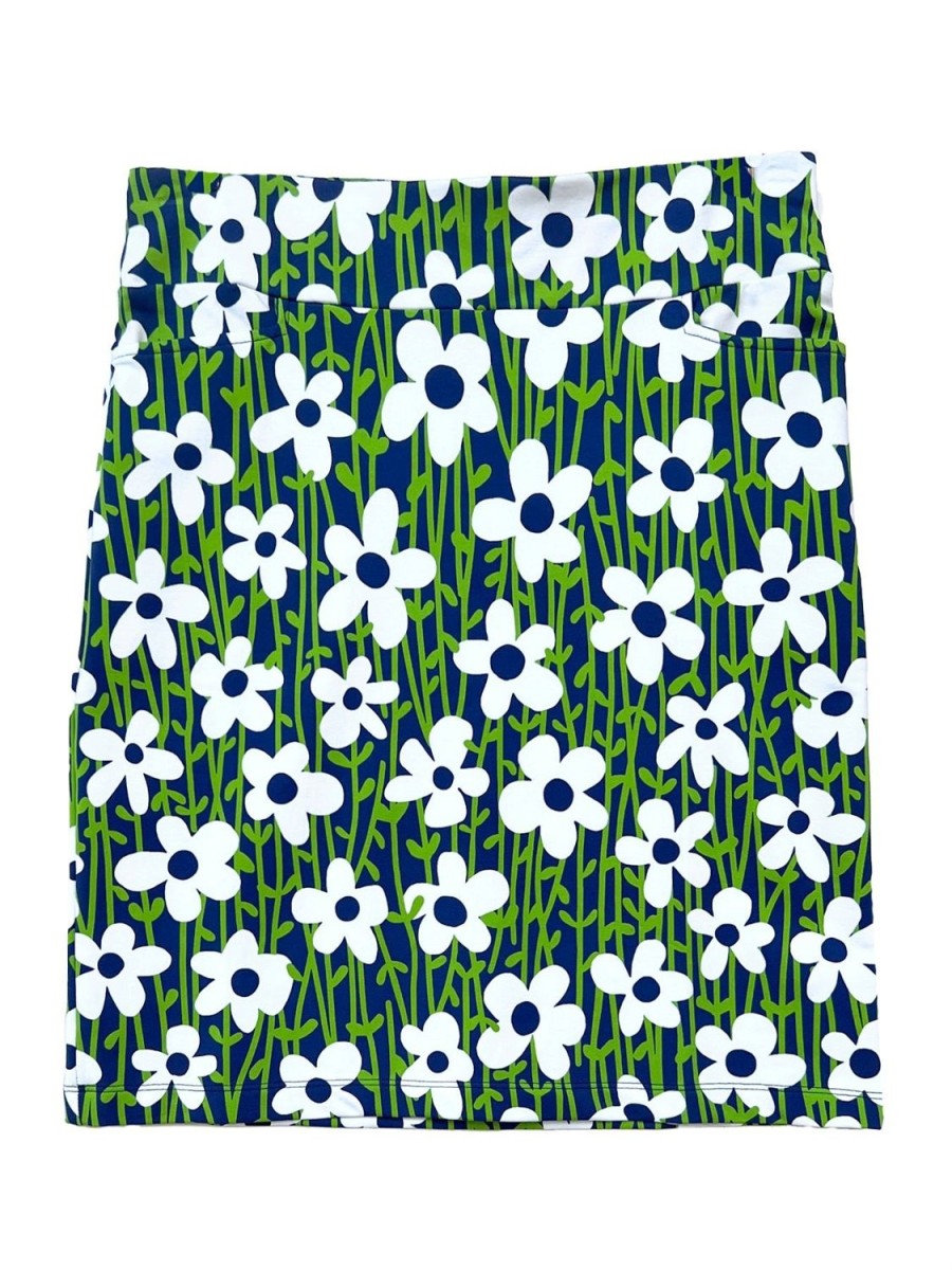 Best Lesley Evers Freya Skirt Nostalgia Flower Navy