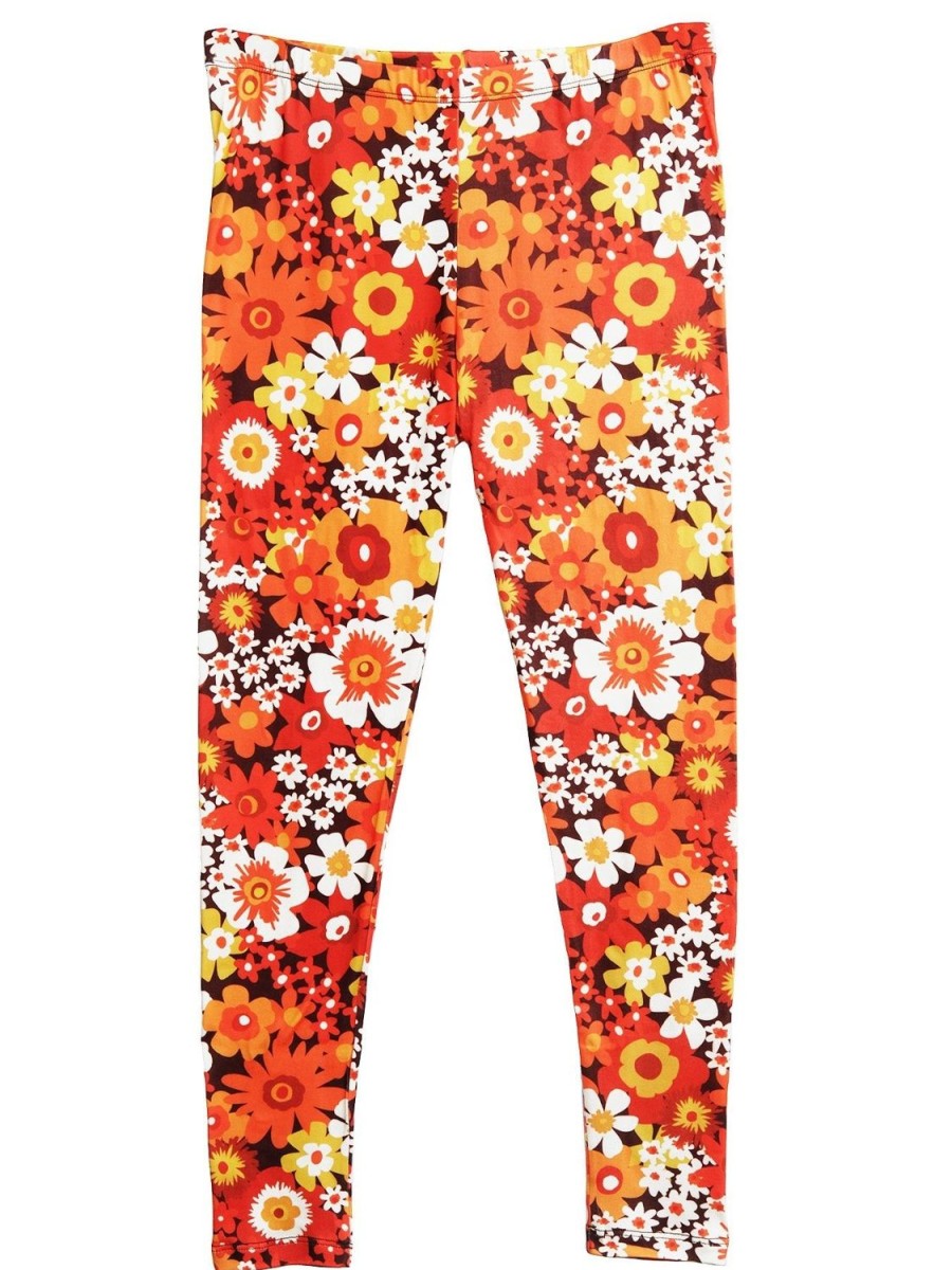 Best Lesley Evers Reese Legging Orange Flower Power