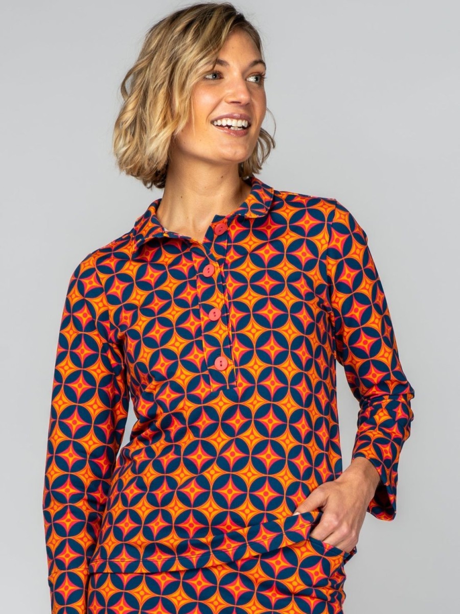 Wholesale Lesley Evers Lisa Top North Star Orange