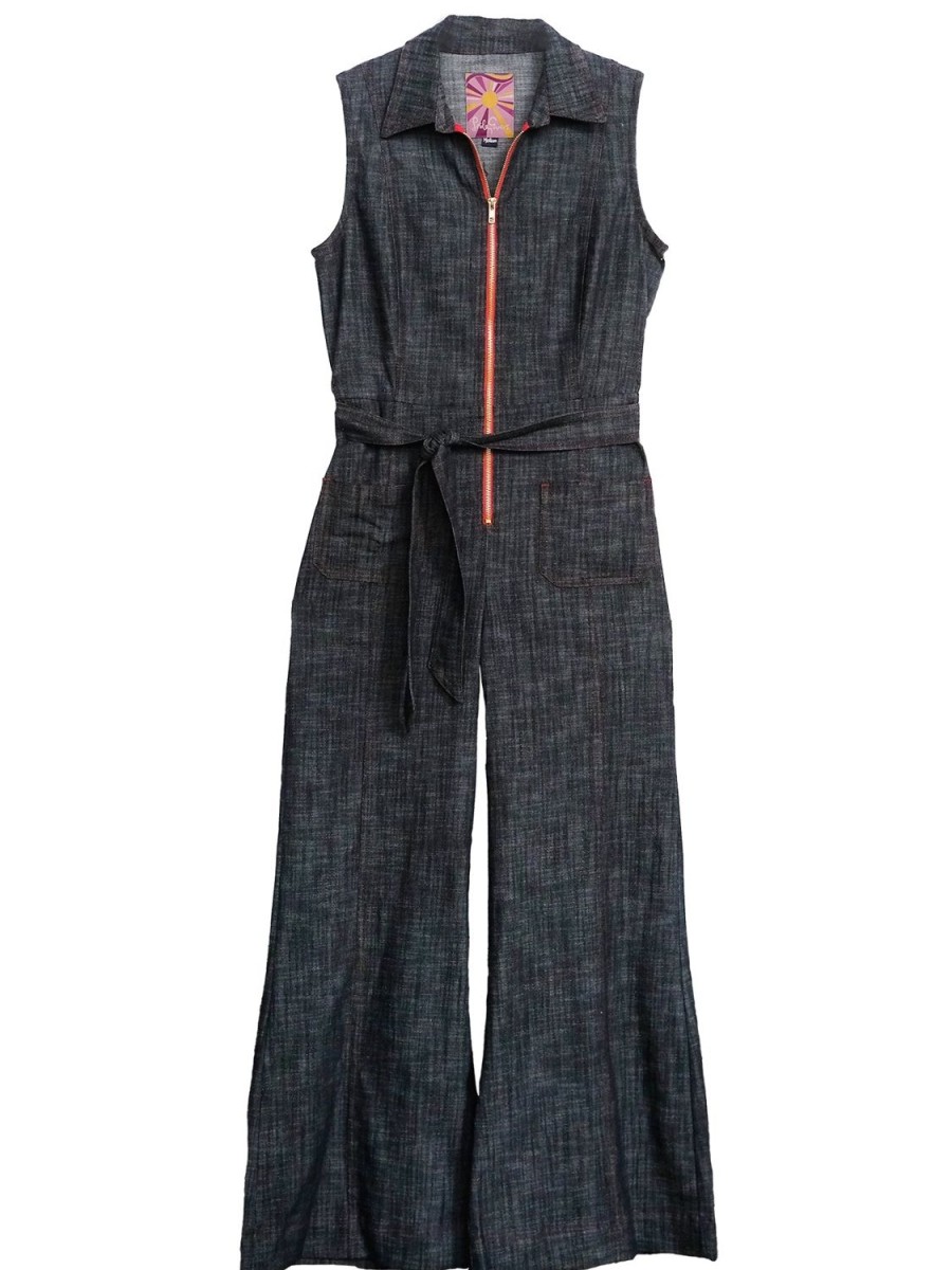 Hot Lesley Evers Tabitha Jumpsuit Denim