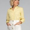 Best Lesley Evers Kathryn Blouse Yellow Gingham