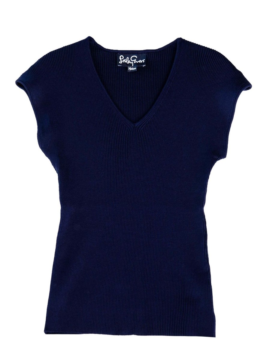 Wholesale Lesley Evers Joy Top Navy