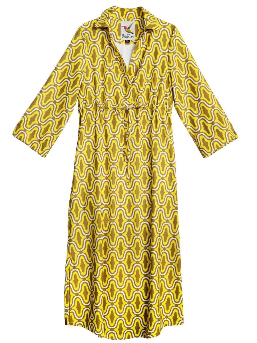 Wholesale Lesley Evers Eloise Dress Waterloo Yellow