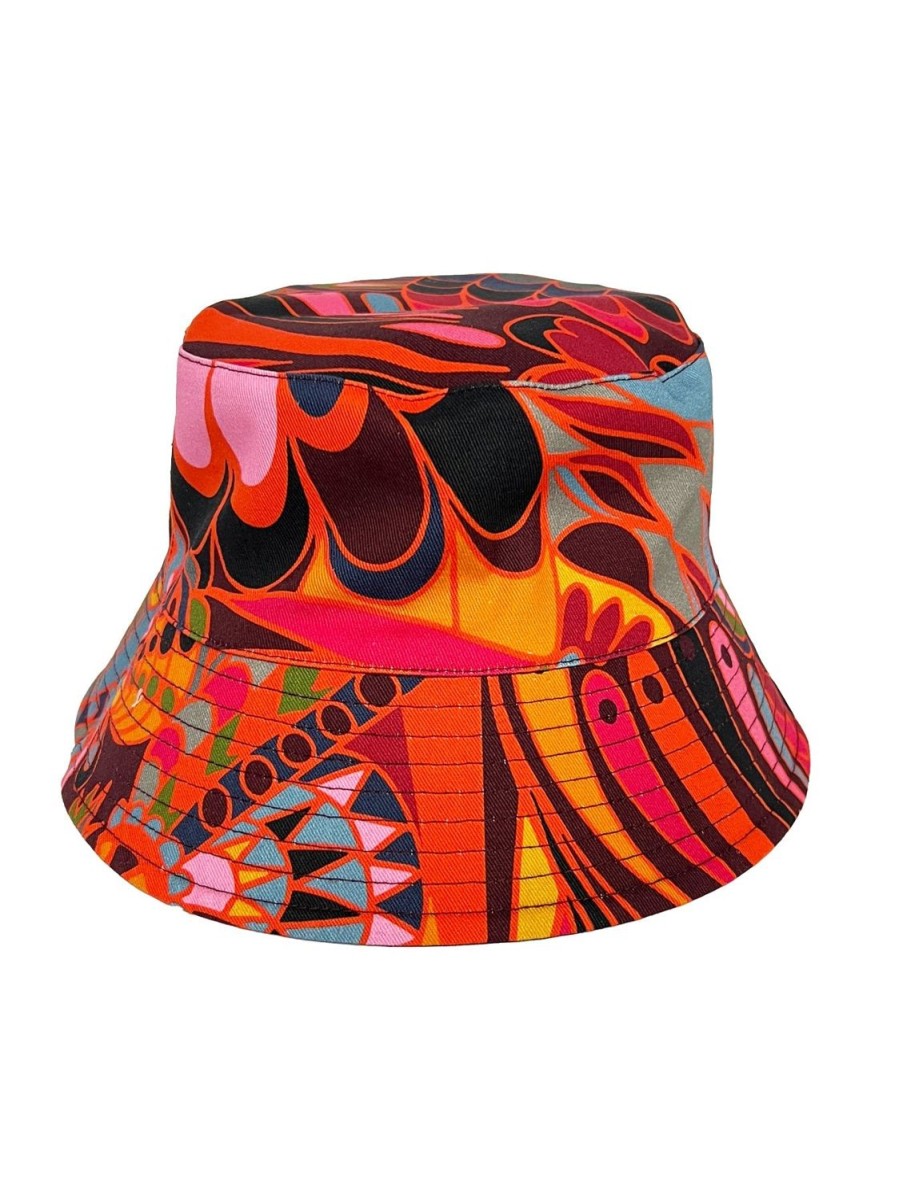 Online Lesley Evers Berta Bucket Hat Shakalaka Orange