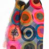 Online Lesley Evers Esme Silk Scarf Circles Light