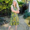 Best Lesley Evers Betsy Dress Dandelion Navy