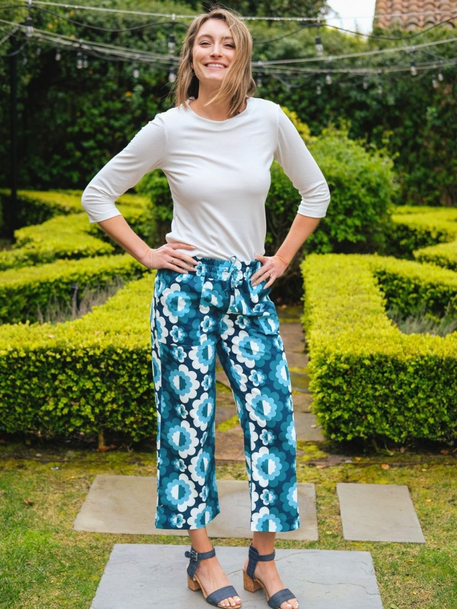 Best Lesley Evers Effie Pant Zinnia Blue