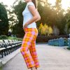 Online Lesley Evers Audrey Pant Sherbet Plaid