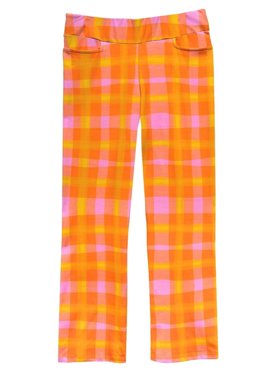 Online Lesley Evers Audrey Pant Sherbet Plaid