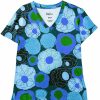 Clearance Lesley Evers Cindi Tee Flower Charm Blue