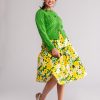 Online Lesley Evers Calista Skirt Daffodils